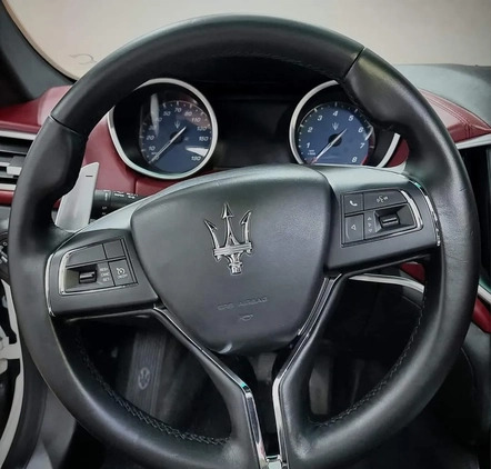 Maserati Ghibli cena 147600 przebieg: 64508, rok produkcji 2016 z Ełk małe 56